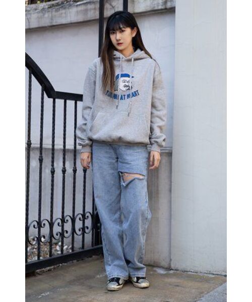 RADINEO(ラディネオ)の「ヤングアットハート フードパーカー グレー(パーカー・メンズ・その他・LARGE/MEDIUM/X-LARGE)」の11枚目の写真