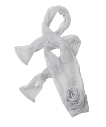 HETIT（ヘティ）の「リンクルローズスカーフ（ペイルスカイ）（バンダナ/スカーフ）」