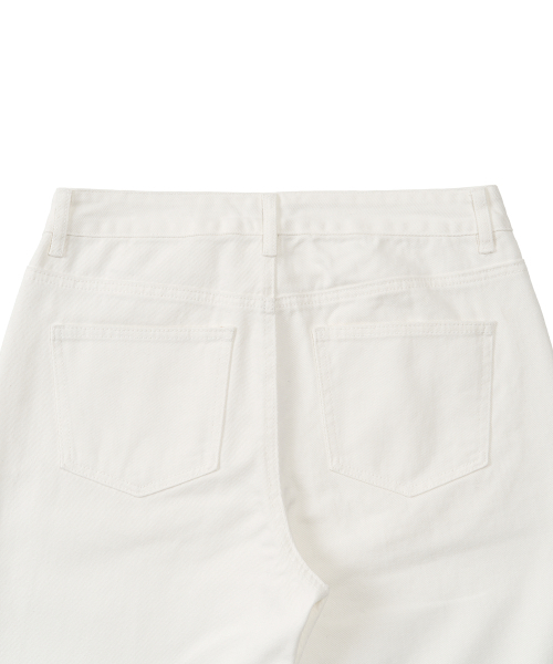 EXCONTAINER（エックスコンテナ）の「WIDE DENIM PANTS (CREAM)（デニムパンツ・メンズ・その他・X-SMALL/SMALL/MEDIUM/LARGE/X-LARGE）」の3枚目の写真