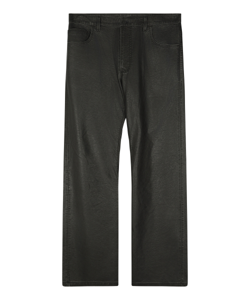 SUNDAY VINTAGE LEATHER PANT BLACK