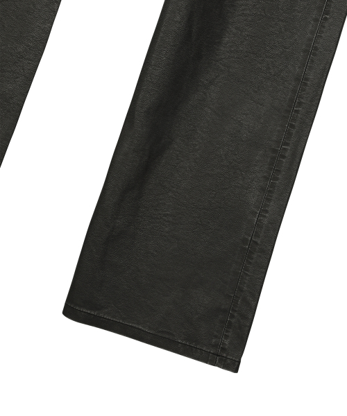 SUNDAY FRUIT MARKET（サンデーフルーツマーケット）の「SUNDAY VINTAGE LEATHER PANT BLACK（その他パンツ・レディース・その他・MEDIUM/LARGE）」の5枚目の写真