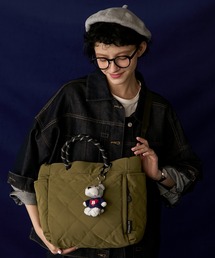 BONLECILL（ボンルシール）の「【BONLECILL Marche】《大容量／A4》2wayナイロンキルティングトートバッグ/ショルダーバッグ（トートバッグ）」