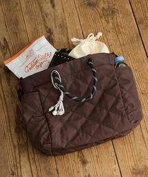 BONLECILL Marche（ボンルシールマルシェ）の「【BONLECILL Marche】《大容量／A4》2wayナイロンキルティングトートバッグ/ショルダーバッグ（トートバッグ）」