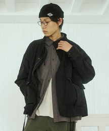 STAND COLLAR JACKET [BLACK]