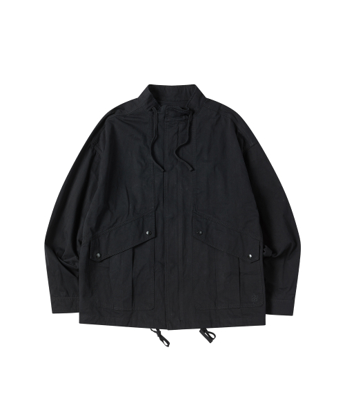 COMONINOZ（コモニノズ）の「STAND COLLAR JACKET [BLACK]（その他アウター・メンズ・ブラック・SMALL/MEDIUM/LARGE）」の2枚目の写真
