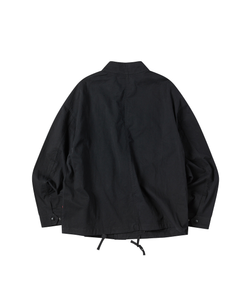COMONINOZ（コモニノズ）の「STAND COLLAR JACKET [BLACK]（その他アウター・メンズ・ブラック・SMALL/MEDIUM/LARGE）」の3枚目の写真