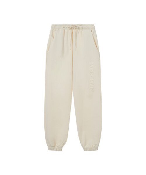 HARDGEAR APPAREL(ハードギアアパレル)の「エンボジョガーアイボリー(スウェットパンツ・メンズ・その他・LARGE/MEDIUM/SMALL/X-LARGE)」の1枚目の写真