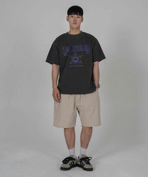 THE MILE（ザマイル）の「L.A COUNTY GARMENTS CREW [D.GREY]（Tシャツ/カットソー・メンズ・その他・SMALL/MEDIUM/LARGE/X-LARGE/X-SMALL）」の4枚目の写真