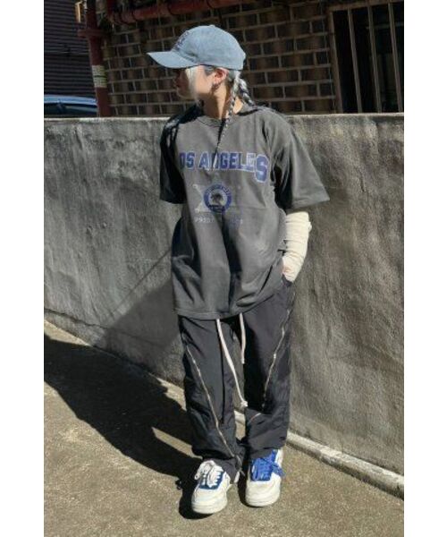 THE MILE（ザマイル）の「L.A COUNTY GARMENTS CREW [D.GREY]（Tシャツ/カットソー・メンズ・その他・SMALL/MEDIUM/LARGE/X-LARGE/X-SMALL）」の11枚目の写真