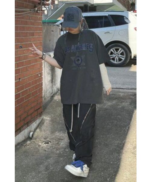 THE MILE（ザマイル）の「L.A COUNTY GARMENTS CREW [D.GREY]（Tシャツ/カットソー・メンズ・その他・SMALL/MEDIUM/LARGE/X-LARGE/X-SMALL）」の12枚目の写真