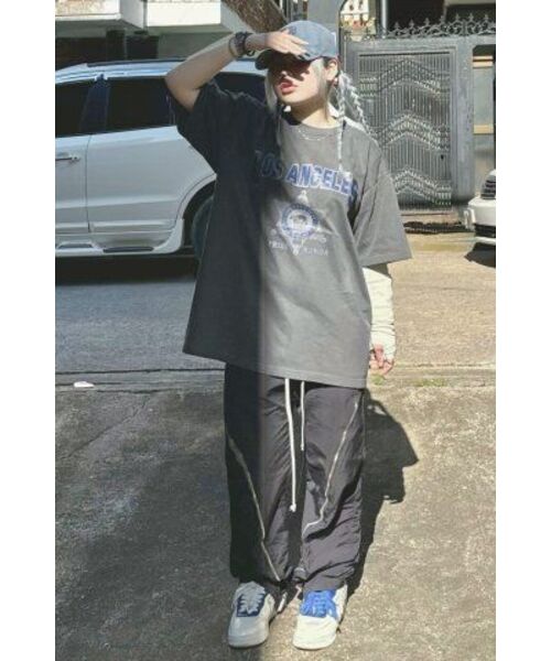 THE MILE（ザマイル）の「L.A COUNTY GARMENTS CREW [D.GREY]（Tシャツ/カットソー・メンズ・その他・SMALL/MEDIUM/LARGE/X-LARGE/X-SMALL）」の13枚目の写真
