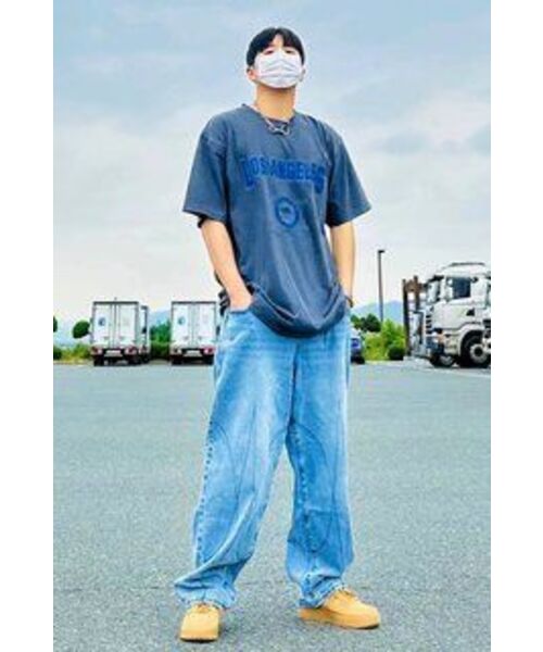 THE MILE（ザマイル）の「L.A COUNTY GARMENTS CREW [D.GREY]（Tシャツ/カットソー・メンズ・その他・SMALL/MEDIUM/LARGE/X-LARGE/X-SMALL）」の16枚目の写真