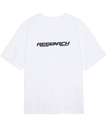 Research Logo Basic Short Sleeve White