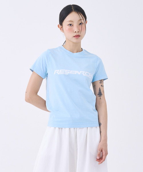 FDR(エフディーアール)の「Research Logo Basic Short Sleeve White(Tシャツ/カットソー・メンズ・その他・LARGE/MEDIUM/SMALL)」の8枚目の写真