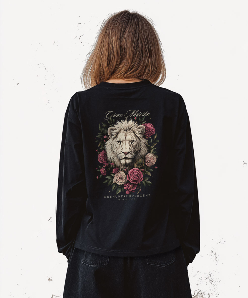 OHP(ワンハンドレッドパーセント)の「OHPxGOODD bグレースベーシック長袖Tシャツ(Tシャツ/カットソー・メンズ・ホワイト/ブラック・2XL/XL/M/L)」の4枚目の写真
