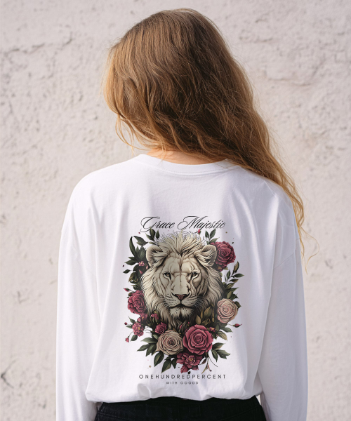 OHP(ワンハンドレッドパーセント)の「OHPxGOODD bグレースベーシック長袖Tシャツ(Tシャツ/カットソー・メンズ・ホワイト/ブラック・2XL/XL/M/L)」の6枚目の写真