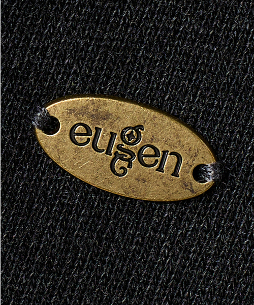 EUGGEN(ユジェン)の「2WAYアンティークスモールロゴクロップフードジップアップ_ピグメントチャコール(パーカー・レディース・その他・SMALL)」の5枚目の写真