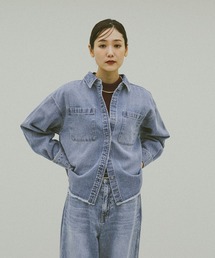 GLOBAL WORK | GOODデニムシャツ長袖/624968(シャツ/ブラウス)