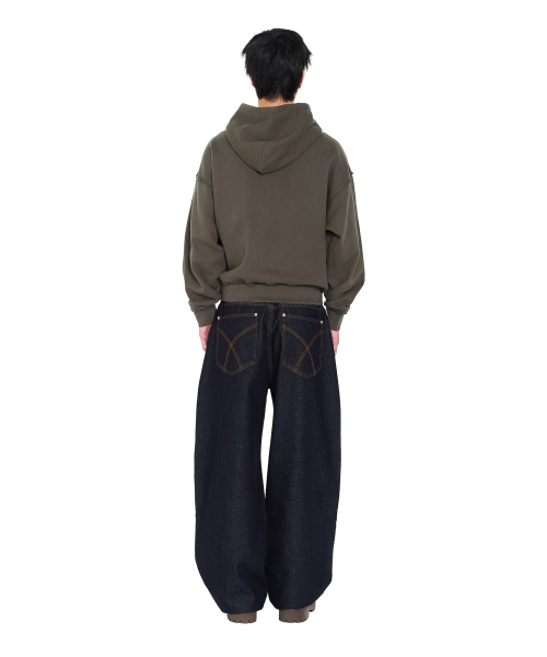 AAKAM（アーカム）の「Buttoned Patch Hoodie (Khaki)（パーカー・レディース・その他・1/2）」の12枚目の写真