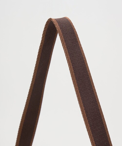 BEAUTY&YOUTH UNITED ARROWS（ビューティーアンドユースユナイテッドアローズ）の「ラインテープ ショルダーバッグ（ショルダーバッグ・レディース・ベージュ/ブラック/ナチュラル・FREE）」の17枚目の写真