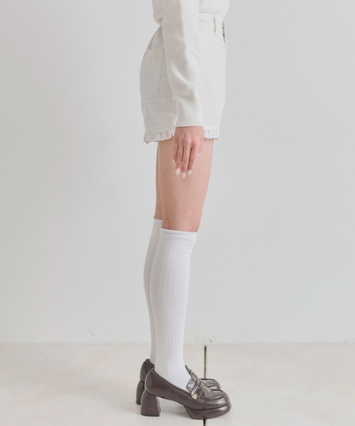 OLIVE des OLIVE（オリーブデオリーブ）の「美脚ショートパンツ（その他パンツ・レディース・ブラック/アイボリー・FREE）」の14枚目の写真