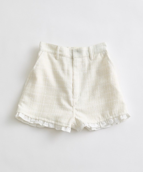 OLIVE des OLIVE（オリーブデオリーブ）の「美脚ショートパンツ（その他パンツ・レディース・ブラック/アイボリー・FREE）」の7枚目の写真