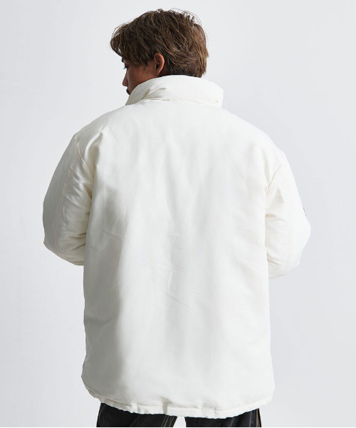 U.S. POLO ASSN.(ユーエスポロアッスン)の「『U.S. POLO ASSN/ユーエスポロアッスン』中綿ダウンジャケット(ダウンジャケット/コート・メンズ・アイボリー/ブラック・L/M)」の7枚目の写真