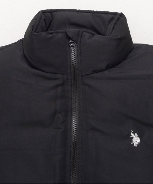 U.S. POLO ASSN.(ユーエスポロアッスン)の「『U.S. POLO ASSN/ユーエスポロアッスン』中綿ダウンジャケット(ダウンジャケット/コート・メンズ・アイボリー/ブラック・L/M)」の11枚目の写真