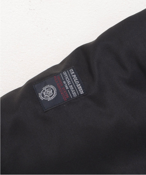 U.S. POLO ASSN.(ユーエスポロアッスン)の「『U.S. POLO ASSN/ユーエスポロアッスン』中綿ダウンジャケット(ダウンジャケット/コート・メンズ・アイボリー/ブラック・L/M)」の13枚目の写真