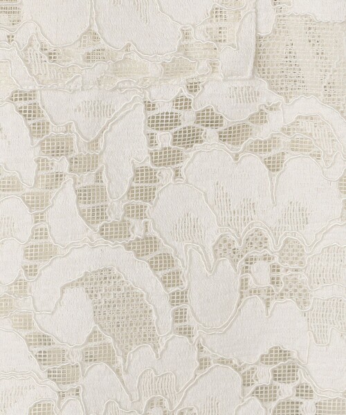 BALLSEY（ボールジィ）の「フラワーコードレース ステンカラーブルゾン（ブルゾン・レディース・ホワイト/ブラック・36）」の11枚目の写真