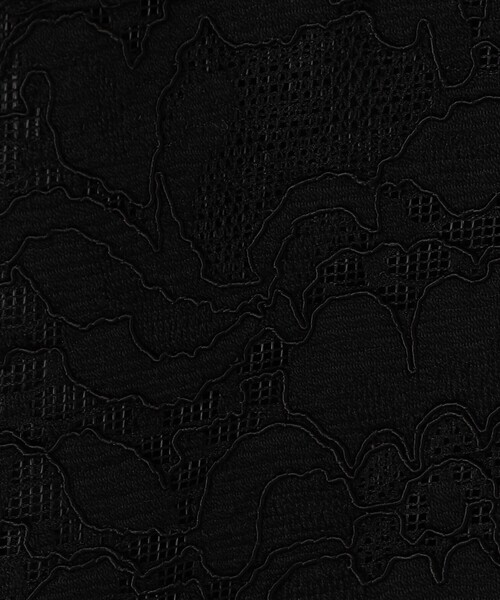 BALLSEY（ボールジィ）の「フラワーコードレース ステンカラーブルゾン（ブルゾン・レディース・ホワイト/ブラック・36）」の10枚目の写真