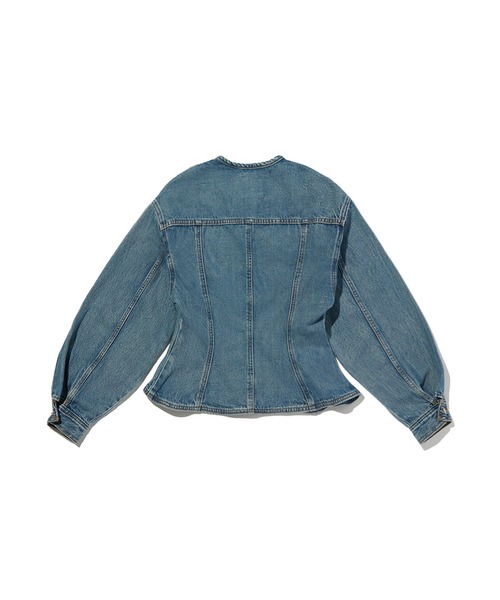 Levi's(リーバイス)の「Levi's/リーバイス SCULPTED トラッカージャケット(デニムジャケット・レディース・インディゴブルー・M/S/XS)」の3枚目の写真