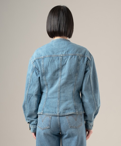 セール】Levi's/リーバイス SCULPTED トラッカージャケット（デニム