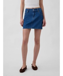 GAP | ウルトラソフトデニム ミニスカート(デニムスカート)