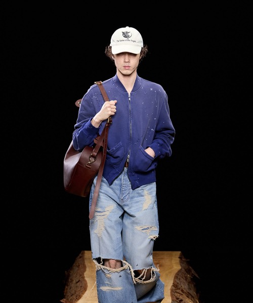 MASU（エムエーエスユー）の「【M A S U】MB EMBROIDERY CAP（キャップ・メンズ・ブラック/クリーム・FREE）」の6枚目の写真