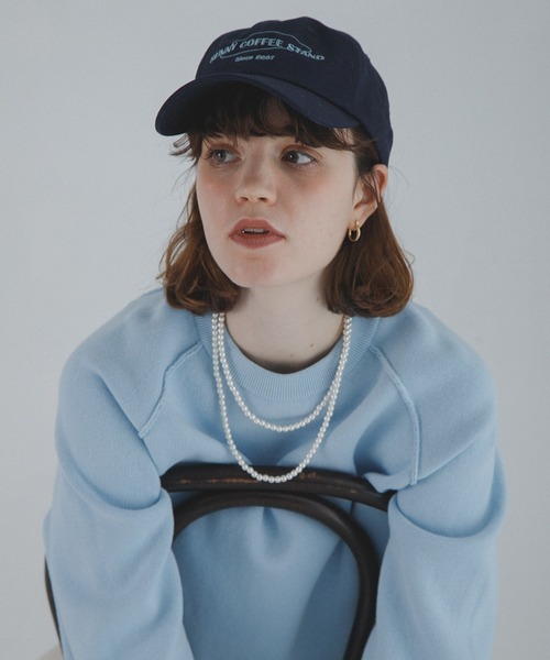 URBAN RESEARCH Sonny Label(アーバンリサーチサニーレーベル)の「エンブロイダリーロゴキャップ(キャップ・レディース・ブラウン/ネイビー/ブルー・ONE)」の9枚目の写真