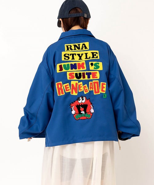 J2187 パイル刺繍シャツジャケット（その他アウター）｜RNA（アール