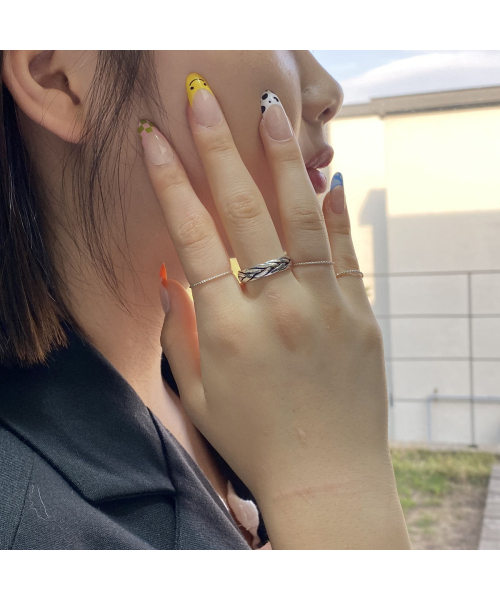 MEZMIC(マズミク)の「5個 シャイニー ジグザグ シルバーリング(リング・レディース・その他・FREE)」の3枚目の写真