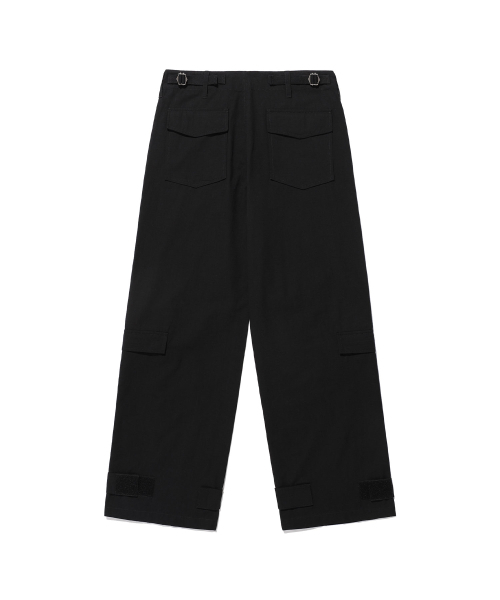 NICE GHOST CLUB(ナイスゴーストクラブ)の「CHOPPER ART WIDE PANTS_BLACK(NG2ESUPA13A)(その他パンツ・レディース・ブラック・S/M/L)」の2枚目の写真