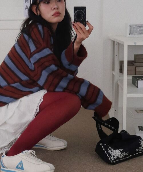 MIDSUN(ミッドサン)の「Tropic Hairy Crop Knit-Camel(ニット/セーター・レディース・その他・3/M/L)」の8枚目の写真