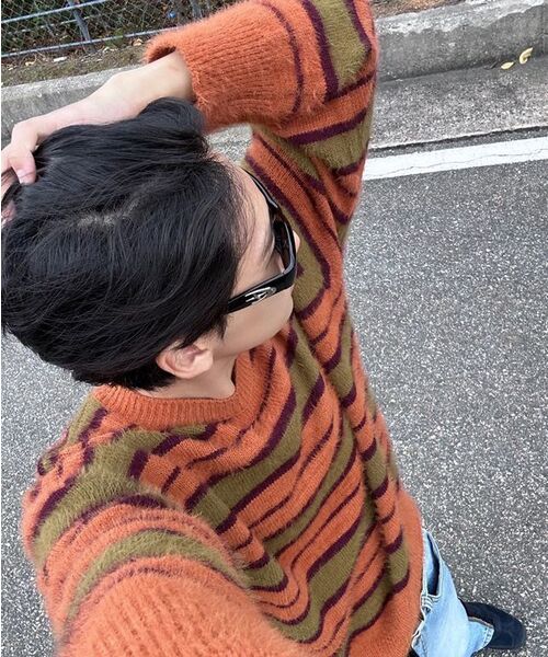 MIDSUN(ミッドサン)の「Tropic Hairy Crop Knit-Camel(ニット/セーター・レディース・その他・3/M/L)」の3枚目の写真