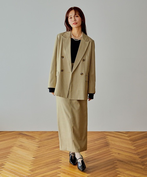 mysty woman（ミスティウーマン）の「ボートネック袖ボタンニット  643356（ニット/セーター・レディース・ピンク/アイボリー/ブラック/グレー系その他・FREE）」の5枚目の写真