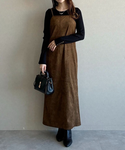 mysty woman（ミスティウーマン）の「ボートネック袖ボタンニット  643356（ニット/セーター・レディース・ピンク/アイボリー/ブラック/グレー系その他・FREE）」の14枚目の写真