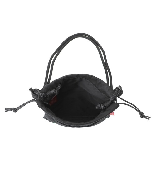 Manhattan Portage（マンハッタンポーテージ）の「SEWARD DRAWSTRING BAG COMBED COTTON GABARDINE DPL（ショルダーバッグ・レディース・ブラック・FREE）」の6枚目の写真