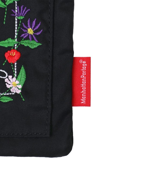 Manhattan Portage（マンハッタンポーテージ）の「SEWARD DRAWSTRING BAG COMBED COTTON GABARDINE DPL（ショルダーバッグ・レディース・ブラック・FREE）」の9枚目の写真