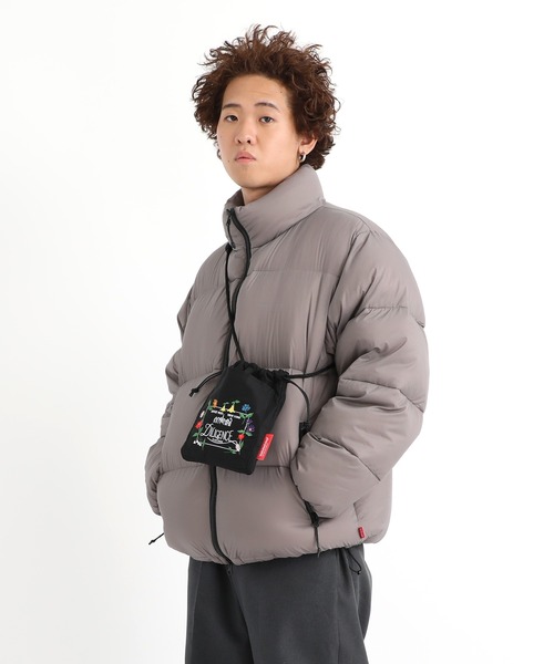 Manhattan Portage（マンハッタンポーテージ）の「SEWARD DRAWSTRING BAG COMBED COTTON GABARDINE DPL（ショルダーバッグ・レディース・ブラック・FREE）」の12枚目の写真