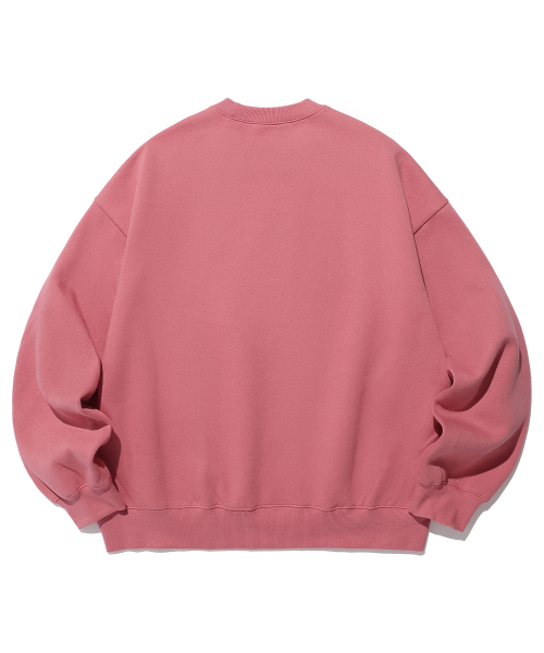 ISTKUNST(イストクンスト)の「SUNRISE BTY SWEATSHIRTS_PINK(IK2DFMM446A)(スウェット・レディース・ピンク・L/M/S)」の5枚目の写真