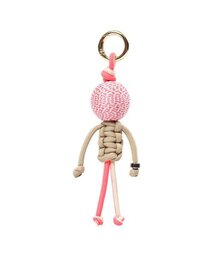 JBANS CLASSIC（ジェイバンスクラシック）の「ハンドメイドストリングアートバディバックチャームキーホルダー (C2101-GA101_PK)（キーケース/キーアクセサリー）」