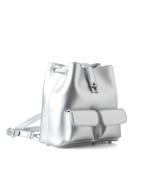 RAINBEE(レインビー)の「ZEPHYR BAG_ SILVER(バックパック/リュック・レディース・シルバー・FREE)」の1枚目の写真