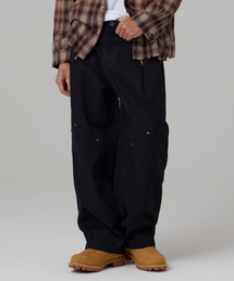 AOTT（アンアウトピット）の「ウォッシングウェスタンセミバルーンコットンパンツブラック（その他パンツ）」